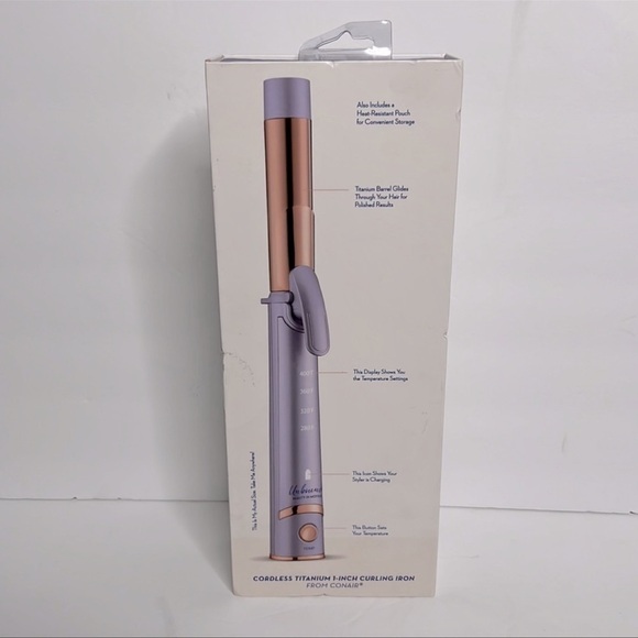 Conair Unbound Cordless Tutanium 1-inch Curling Iron - Picture 4 of 10
